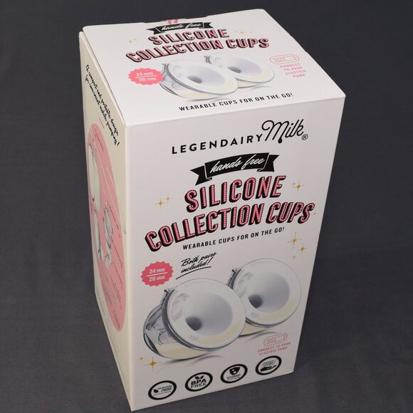Legendairy Milk Universal Handsfree Wearable Breast Pump Silicone Collection Cup - Picture 1 of 12